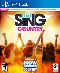 Let's Sing Country - PlayStation 4