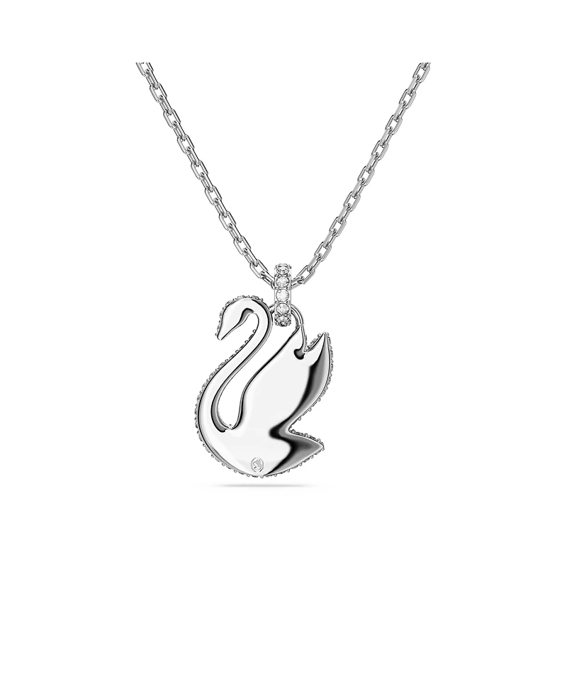 Swarovski Crystal Swan Small Iconic Swan Pendant Necklace