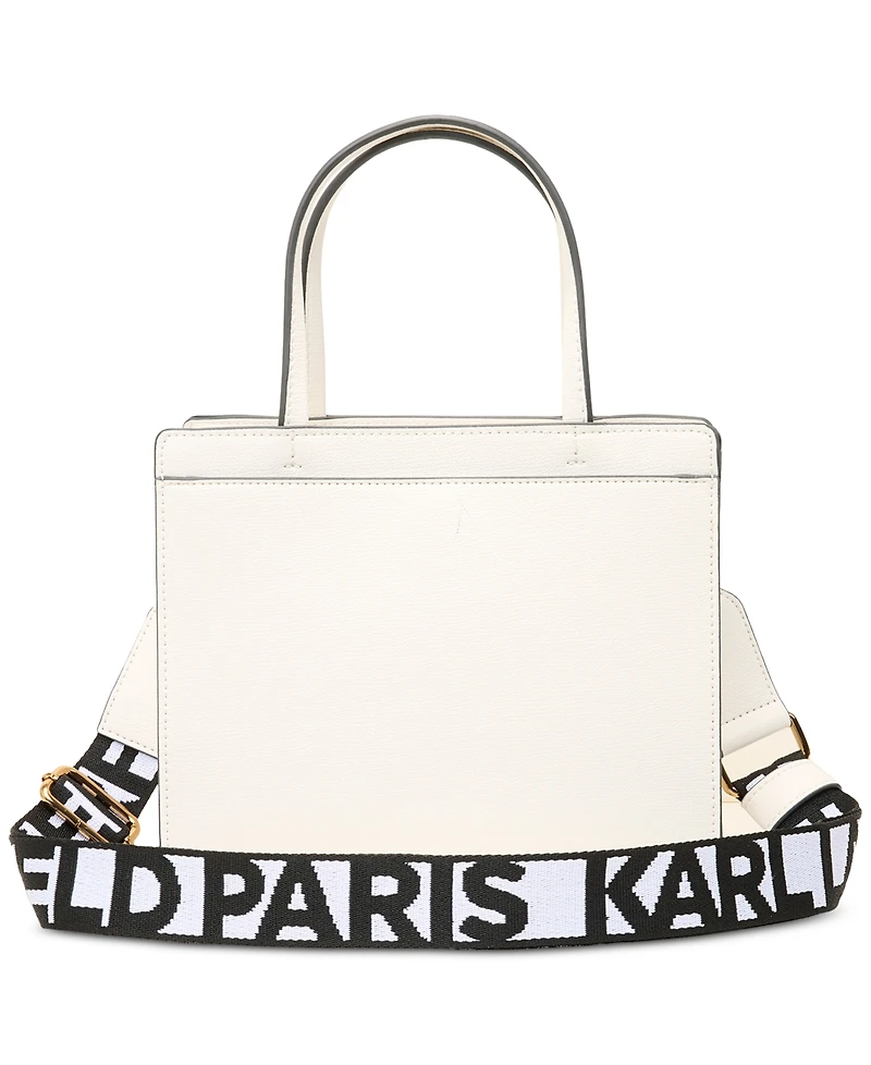 Karl Lagerfeld Paris Maybelle Satchel with Cate Pins