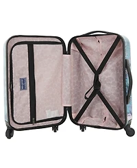Bella Caronia 3 Piece Rolling Hardside Luggage Set with 4 Wheel Spinners