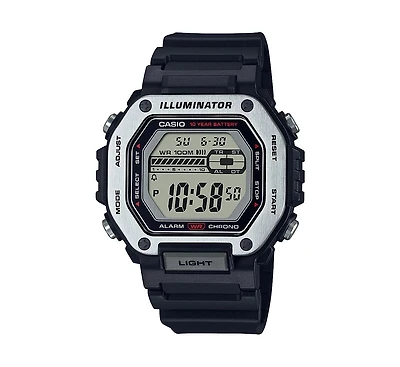 Casio Men's Digital Resin Watch 47.2mm