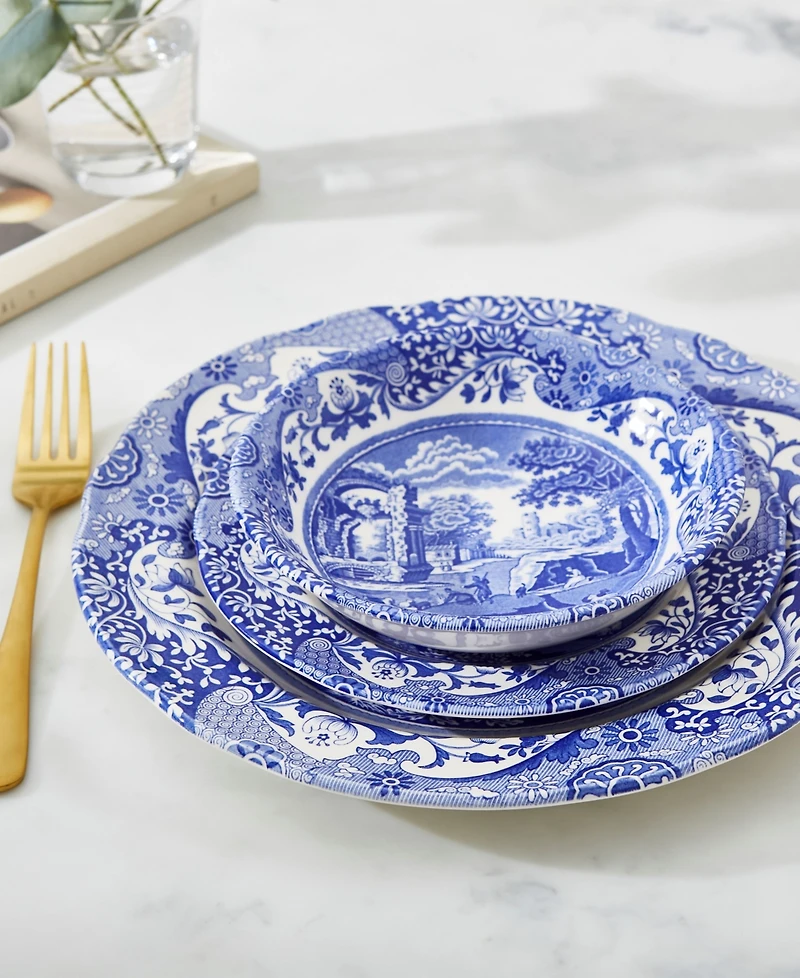 Spode Blue Italian Dinner Plate
