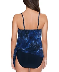 Magicsuit Women's Festival Chic Alex Printed Side-Tie Tankini Top