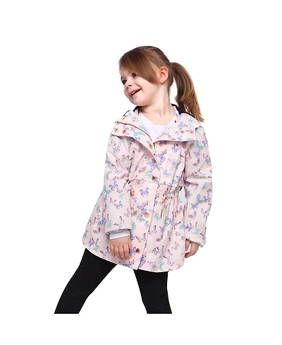 Rokka&Rolla Girls Lightweight Rain Jacket Trench Coat Xs-xl