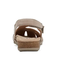 Earth Women's Birdine Cutout Flat Slingback Sandals