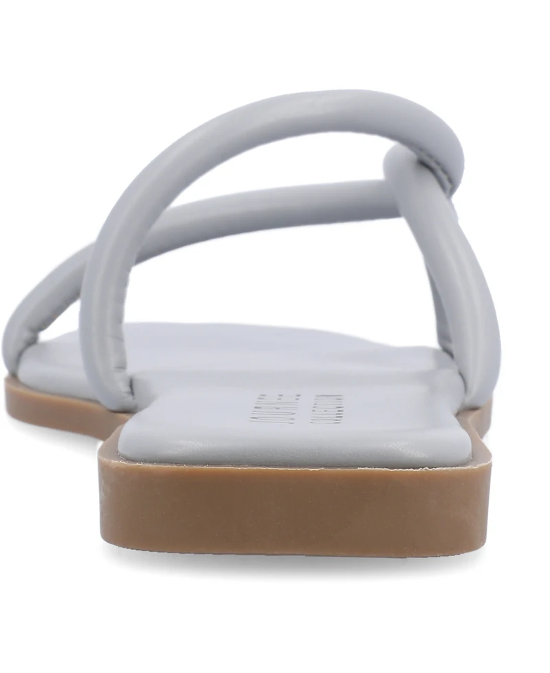Journee Collection Women's Lauda Twist Sandals