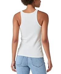 Lucky Brand Women's Ribbed Scoop-Neck Tank Top