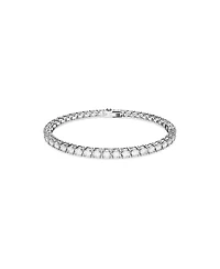 Swarovski Crystal Round Cut Matrix Tennis Bracelet