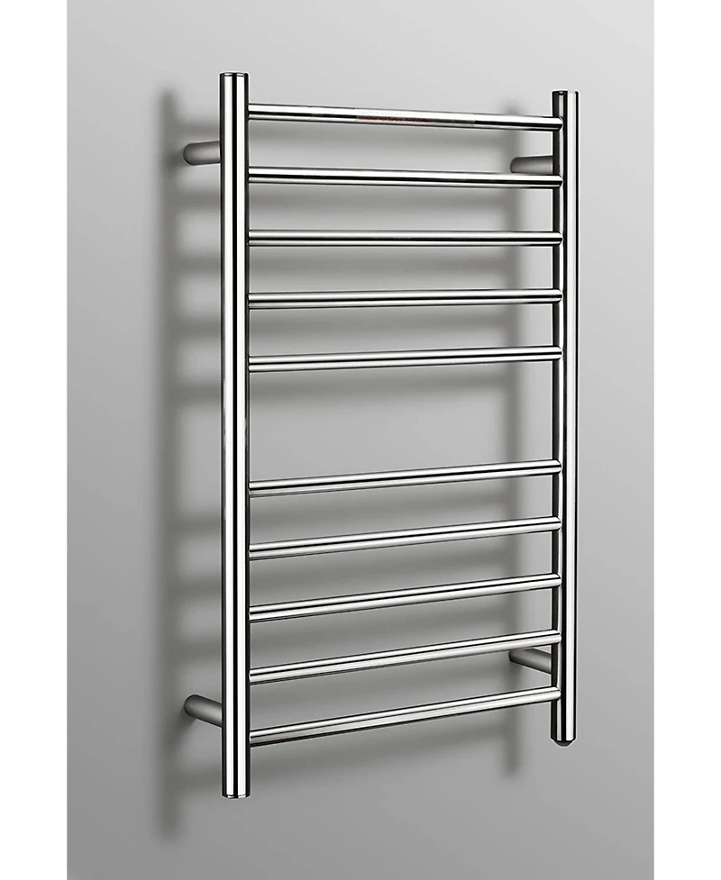 Pursonic TW350 Plug in Towel Warmer (10 Bars), Polished Steel