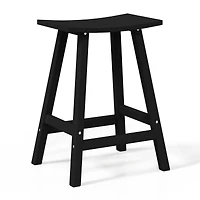 WestinTrends Outdoor Patio Adirondack Counter Height Stool Chair