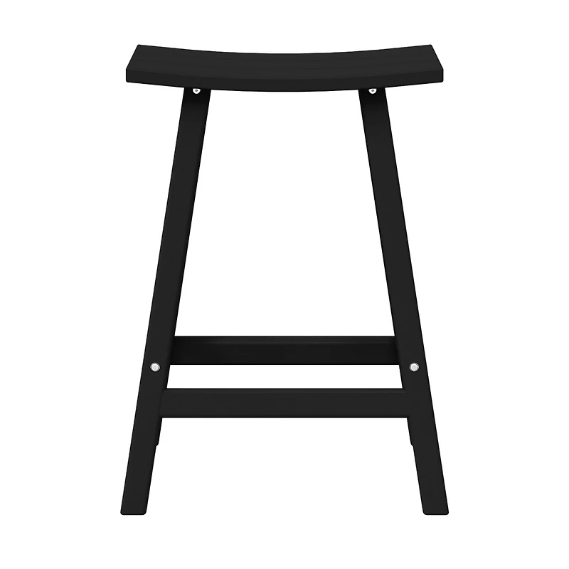 WestinTrends Outdoor Patio Adirondack Counter Height Stool Chair