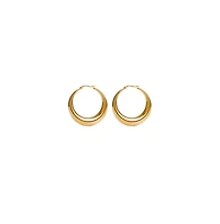 Sand Hoop Earrings