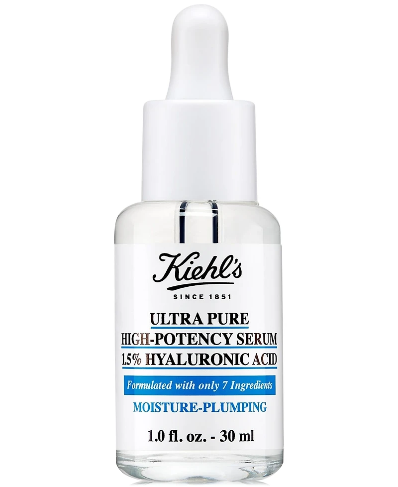 Kiehl's Since 1851 Ultra Pure High-Potency 1.5% Hyaluronic Acid Serum, 1 oz.