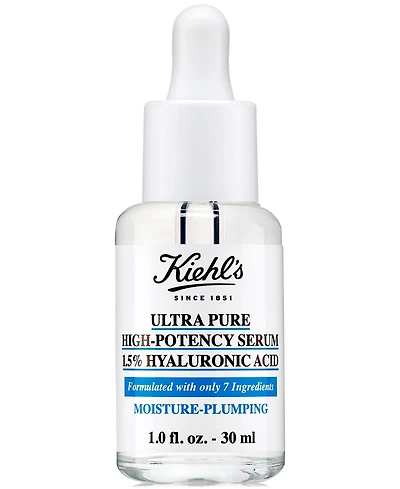 Kiehl's Since 1851 Ultra Pure High-Potency 1.5% Hyaluronic Acid Serum, 1 oz.