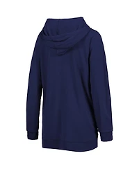 Women's Touch Navy New York Yankees Pre-Game Raglan Pullover Hoodie