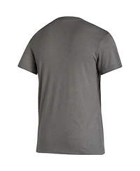 Men's adidas Heathered Charcoal Miami Hurricanes 5X National Champions Reminisce Tri-Blend T-shirt
