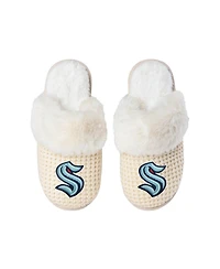 Women's Foco Seattle Kraken Open Back Slippers