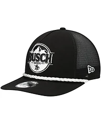 Men's New Era Black Kevin Harvick Golfer Snapback Hat