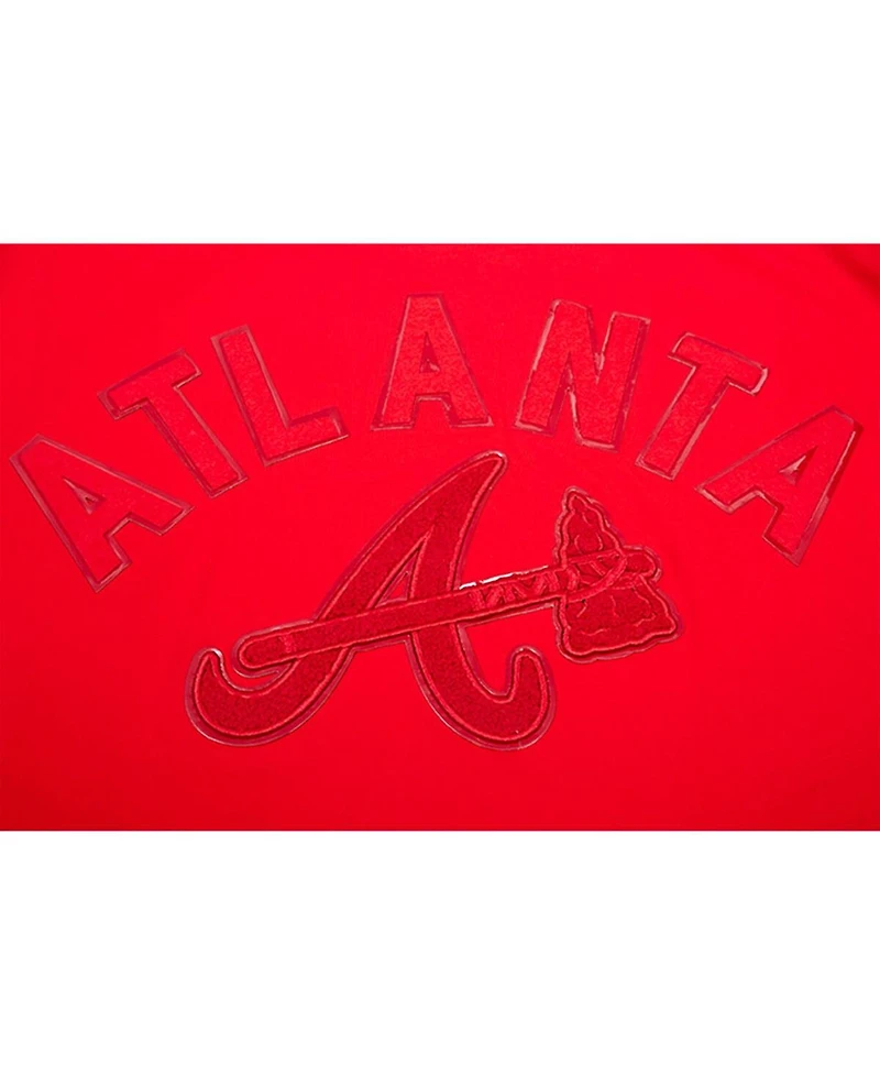 Men's Pro Standard Atlanta Braves Classic Triple Red T-shirt