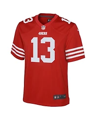 Nike Youth Boys Brock Purdy Scarlet San Francisco 49ers Game Jersey