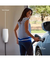 [Only For J1772 EVs] Lectron - Tesla to J1772 Charging Adapter, Max 48A & 250V