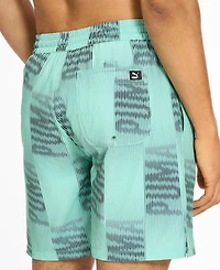 Puma Men's Printed 7" Swim Trunks