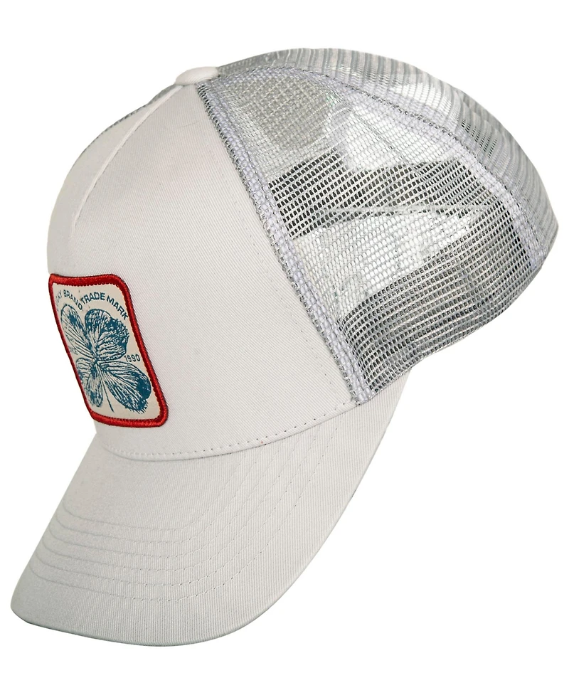 Lucky Brand Clover Patch Trucker Hat