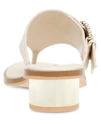 Anne Klein Women's Thessy Block Heel Sandals