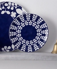 Noritake Bluefjord Set of 4 Salad Plates