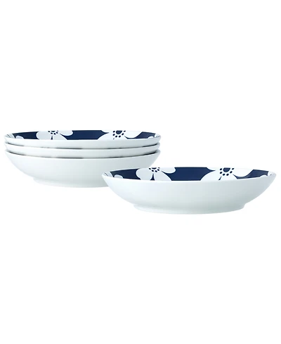 Noritake Bluefjord Set of 4 Pasta Bowls