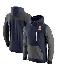 Men's Nike Navy Illinois Fighting Illini Av-15 2.0 Pullover Hoodie