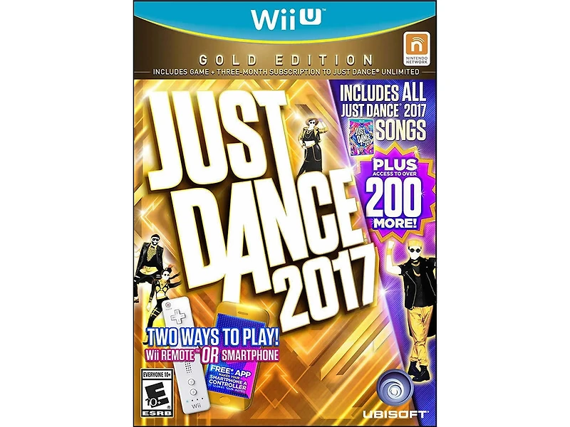 Ubisoft Just Dance 2017 Gold Edition - Nintendo Wii-u