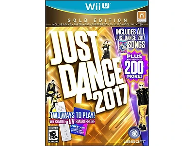 Ubisoft Just Dance 2017 Gold Edition - Nintendo Wii-u