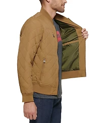 Levi's Men's Regular-Fit Diamond-Quilted Bomber Jacket