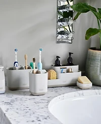 Joseph Joseph EasyStore Matte Finish Large Toothbrush Caddy