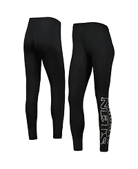 Women's G-iii 4Her by Carl Banks Black Brooklyn Nets Stadium Leggings