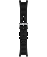 Tissot Men's Swiss Chronograph T-Race Black Strap Watch 45mm