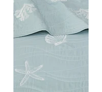Harbor House Seaside Reversible 4-Pc. Quilt Set, Full/Queen