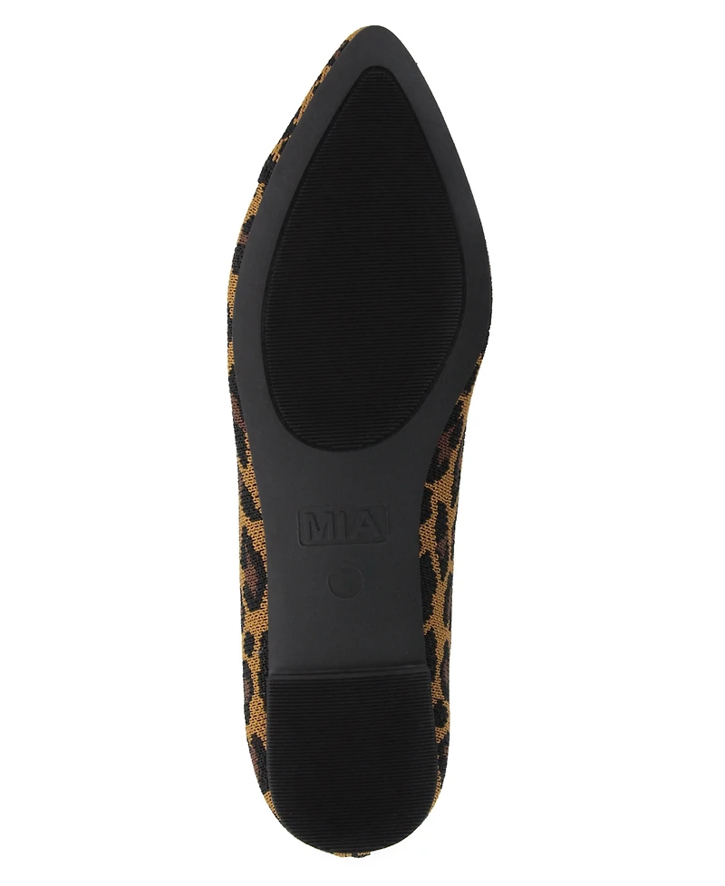 Mia Women's Elanna Knit Flats