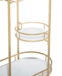 Metal Contemporary Bar Cart