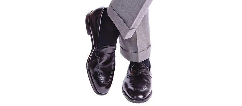 Trafalgar Men's Sutton Over The Calf Fine Merino Wool Socks