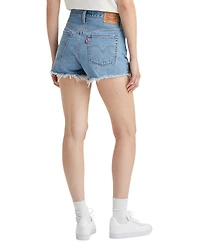 Levi's Women's 501 Button Fly Cotton High-Rise Denim Shorts