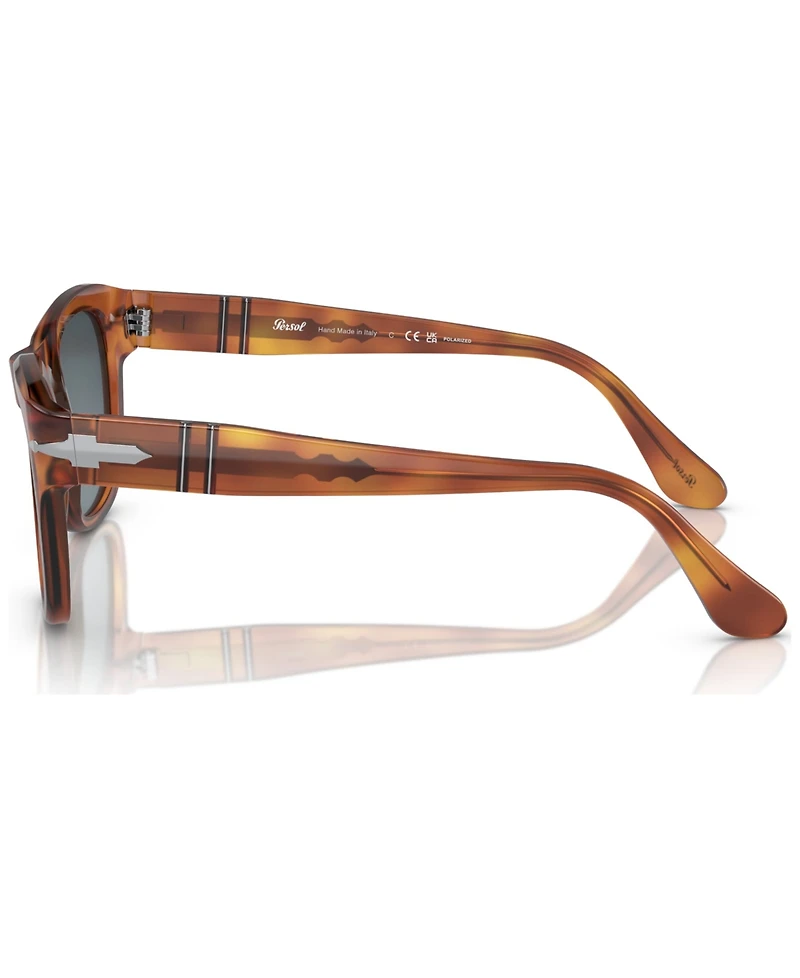 Persol Unisex Polarized Sunglasses, 0PO3313S96S352W 52