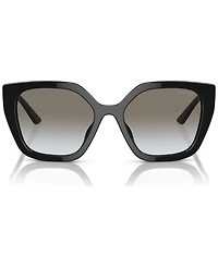 Prada Monochrome Rectangular Women's Sunglasses