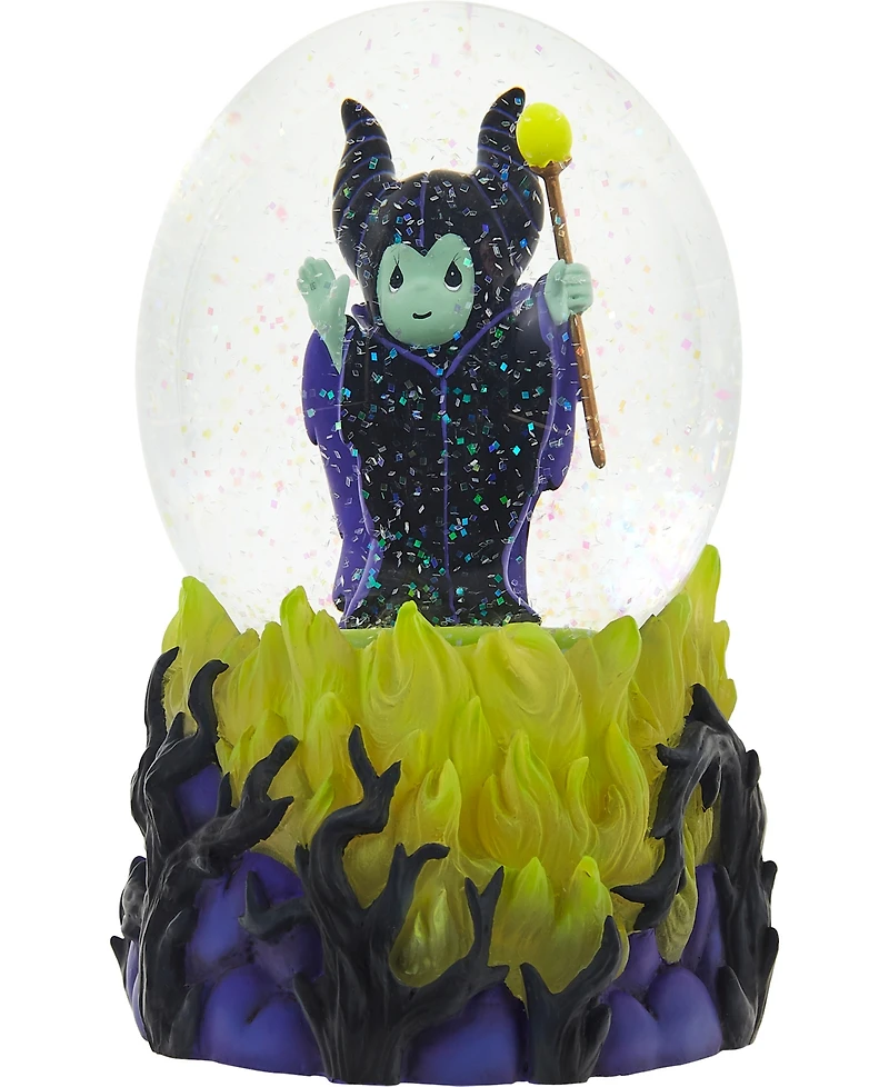 Precious Moments 222104 Disney Maleficent Musical Resin and Glass Snow Globe