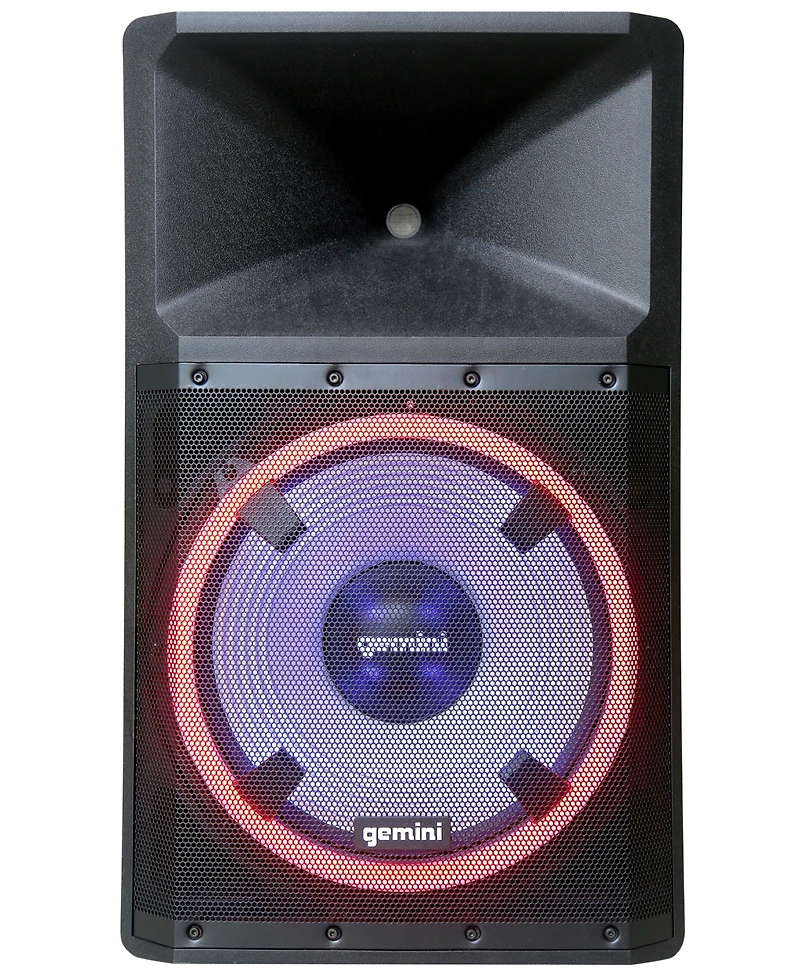 Bluetooth Party Speaker with Party Lights, Microphone, and Speaker Stand