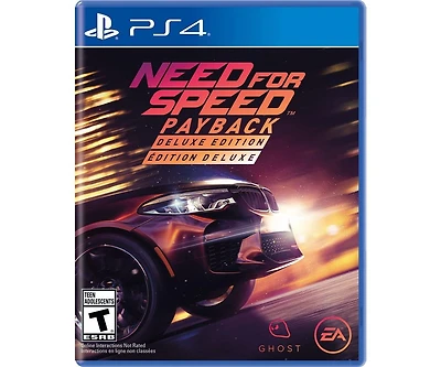 Need for Speed Payback Deluxe Edition - PlayStation 4