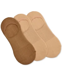 Hue Women's 3-Pk. Arch Hug No-Show Liner Socks U23201