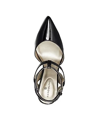 Bandolino Women's Dradella Ankle Strap Pointy Toe Dress Pumps