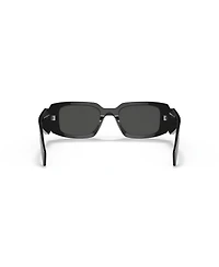 Prada Low Bridge Rectangular Women's Sunglasses, Pr 17WSF